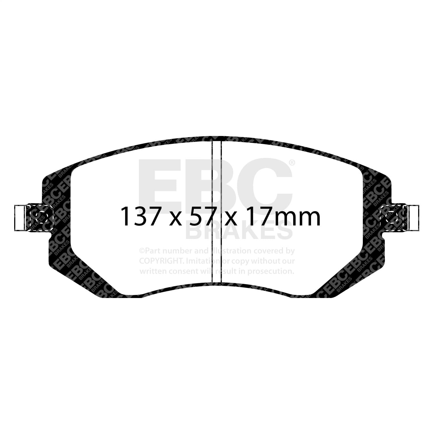 EBC Brakes - DP21661 - Disc Brake Pad image 4