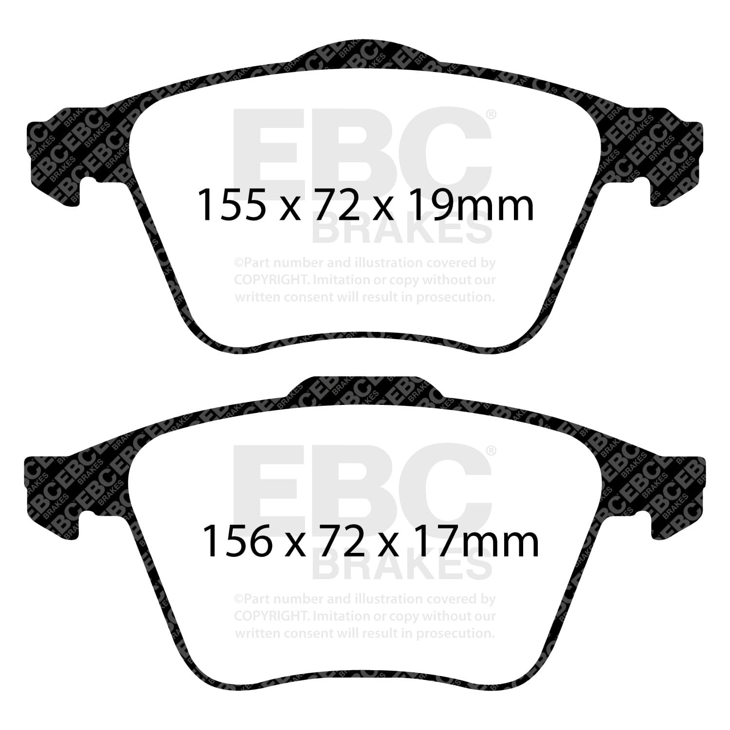 EBC Brakes - DP21679 - Disc Brake Pad image 4