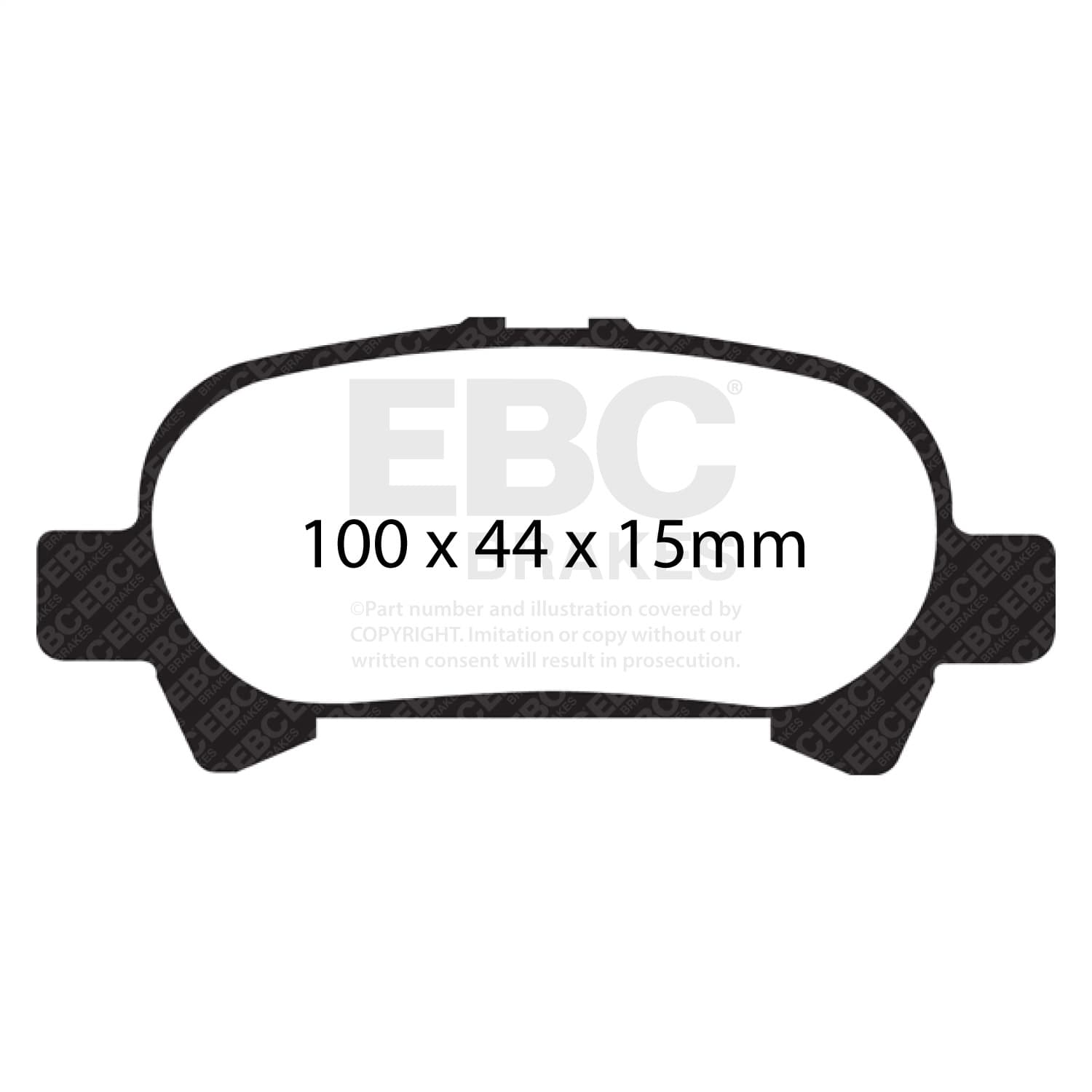 EBC Brakes - DP21715 - Disc Brake Pad image 4