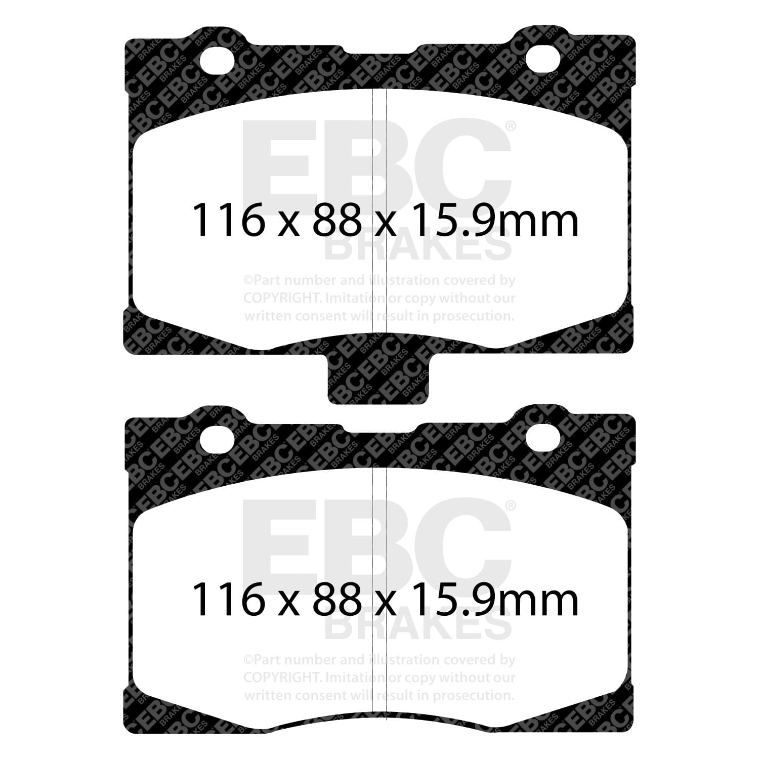 EBC Brakes - DP31735C - Disc Brake Pad image 5