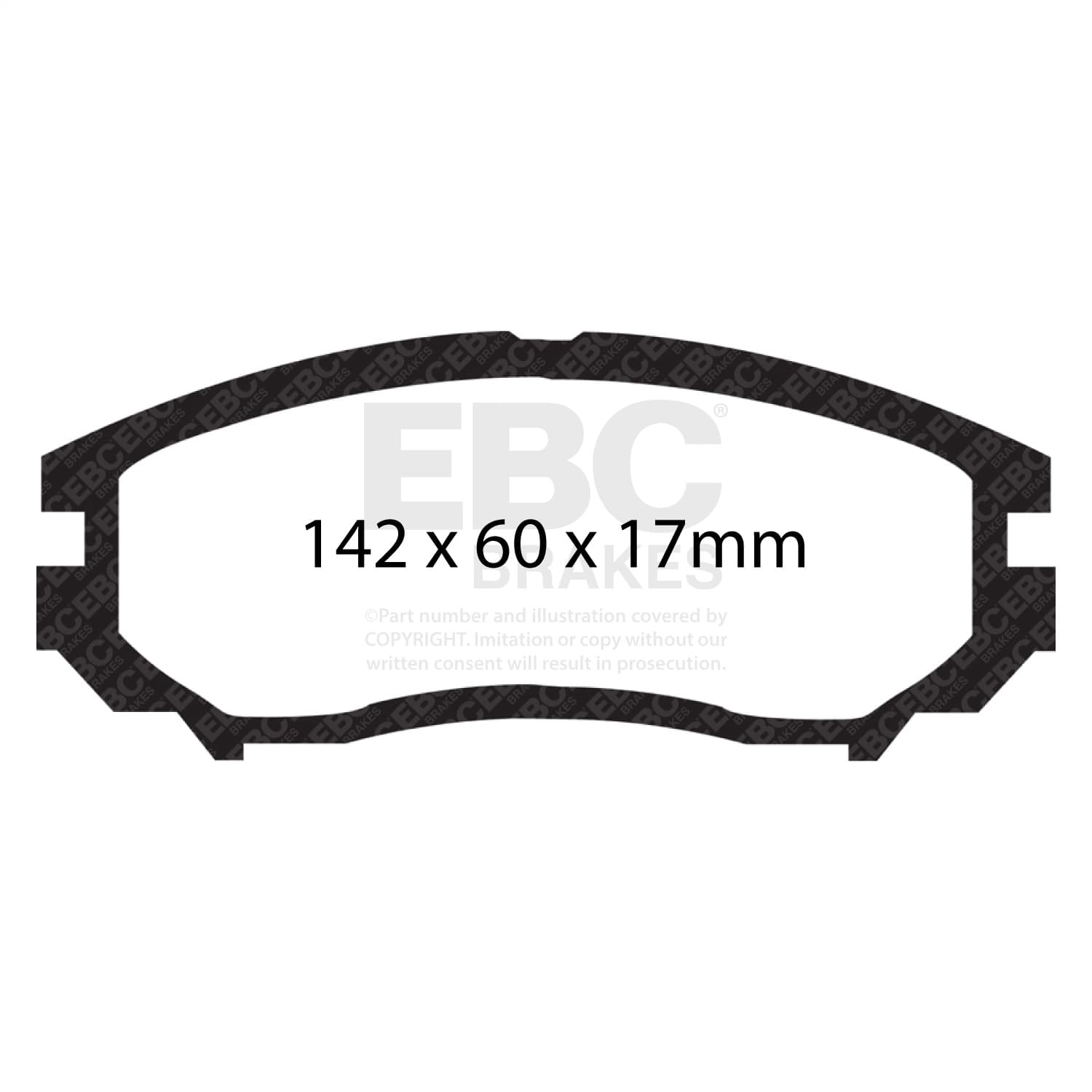 EBC Brakes - DP21755 - Disc Brake Pad image 4