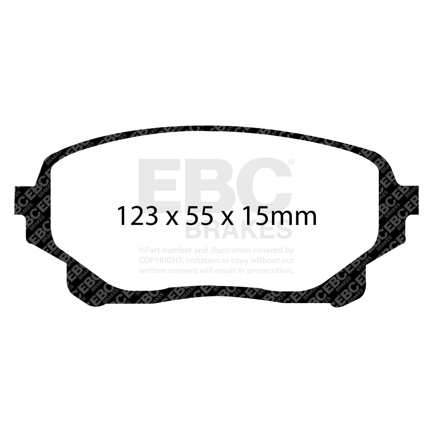 EBC Brakes - S14KF1183 - Front - Disc Brake Pad and Rotor Kit image 2