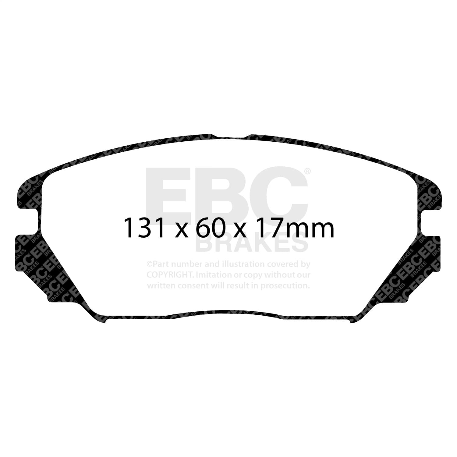 EBC Brakes - DP31757C - Disc Brake Pad image 5