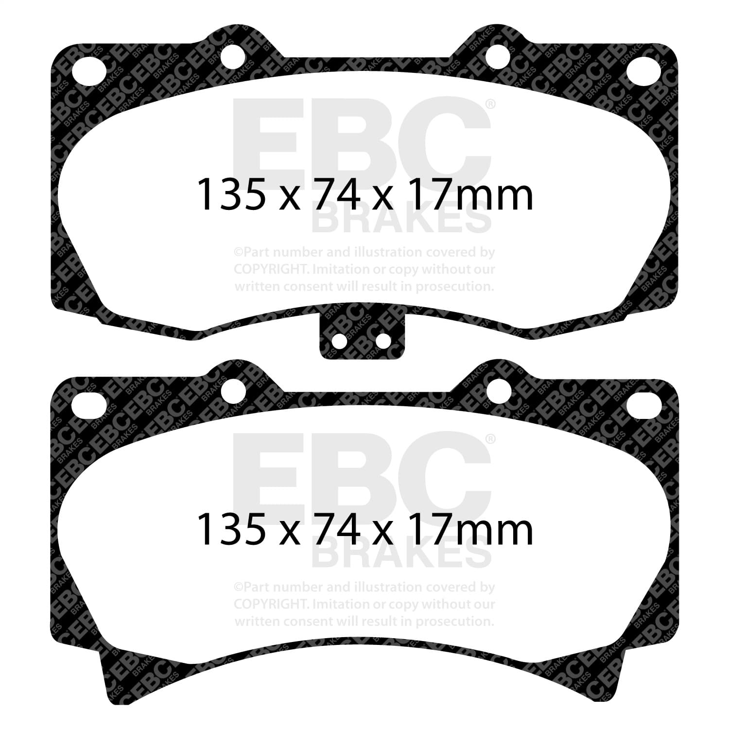 EBC Brakes - DP41759R - Disc Brake Pad image 2
