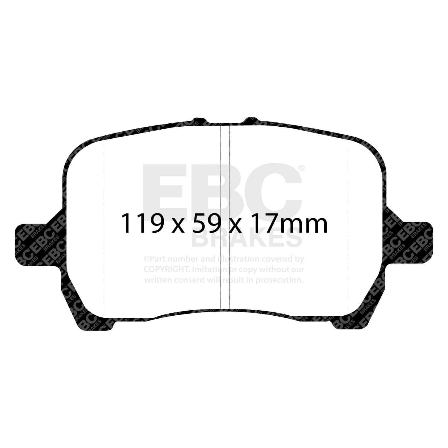 EBC Brakes - DP31763C - Disc Brake Pad image 4