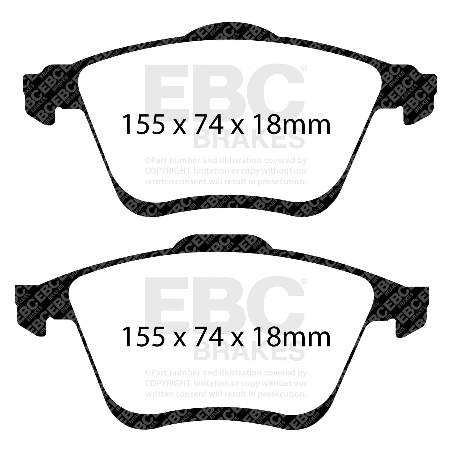 EBC Brakes - DP21773 - Disc Brake Pad image 4