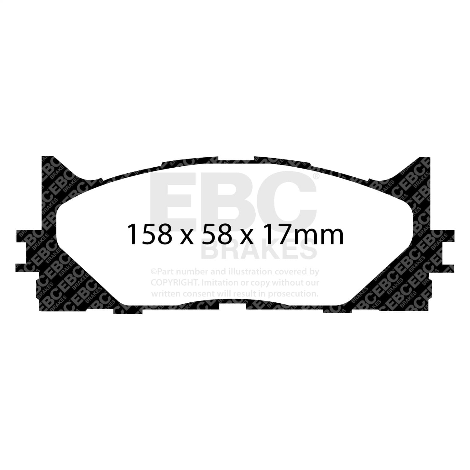 EBC Brakes - DP21790 - Disc Brake Pad image 4