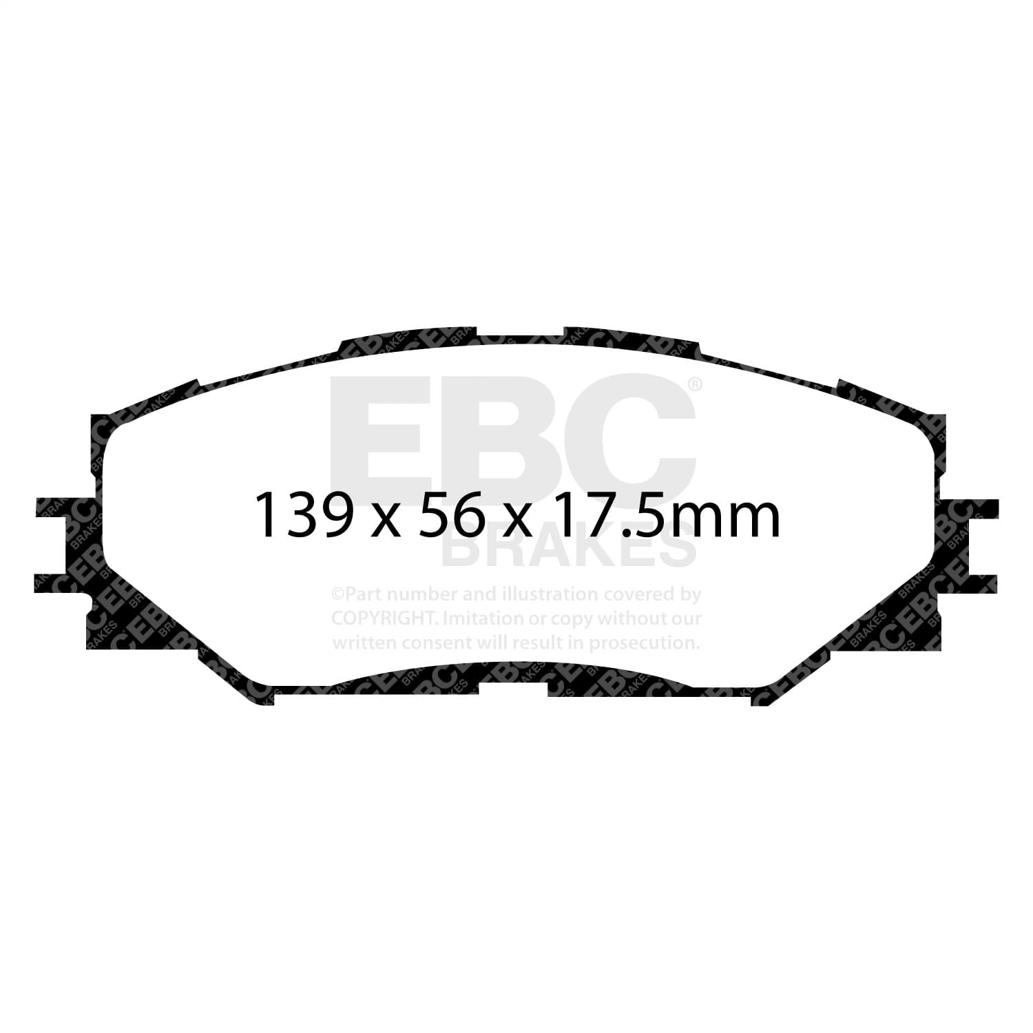 EBC Brakes - DP21791 - Disc Brake Pad image 3