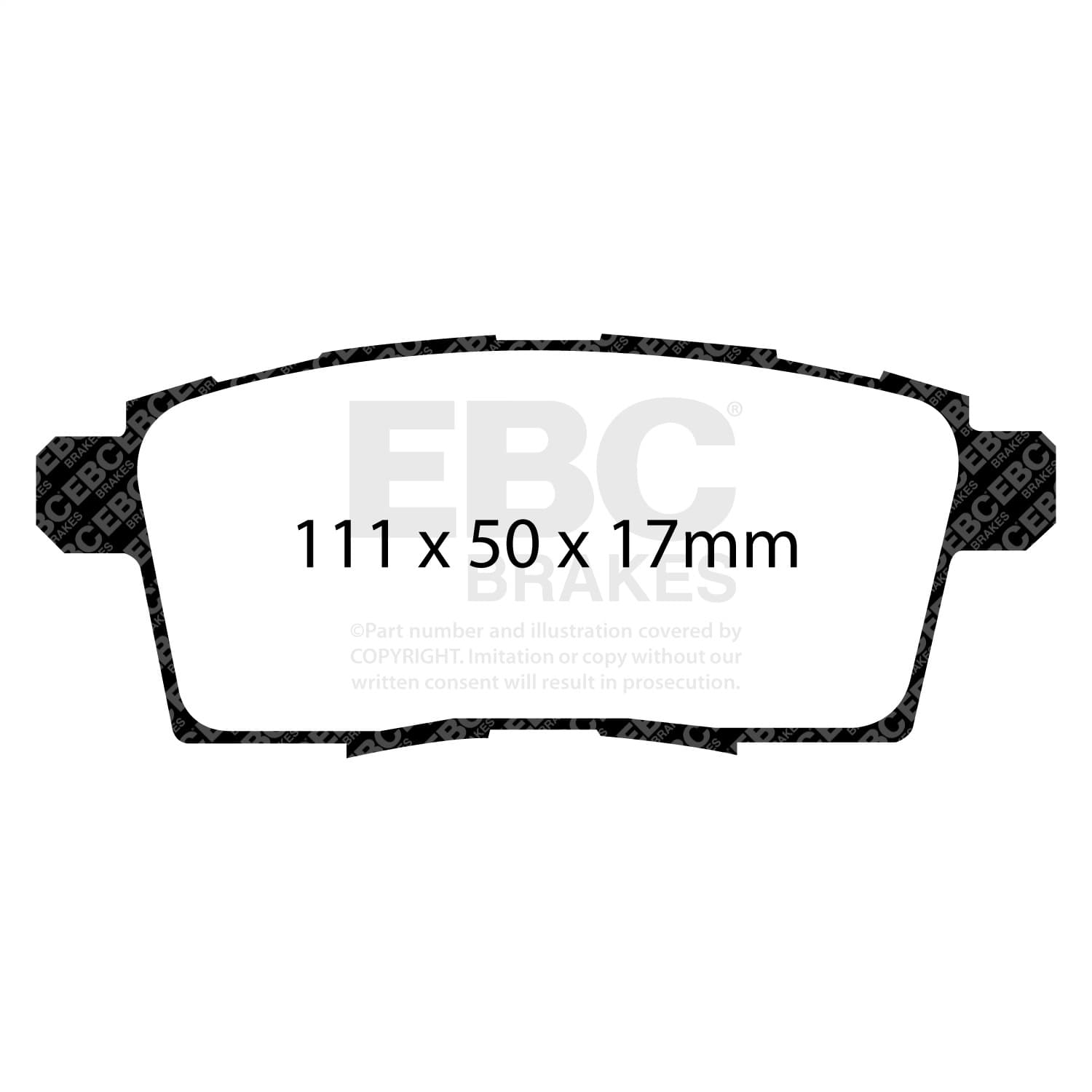 EBC Brakes - DP31795C - Disc Brake Pad image 4