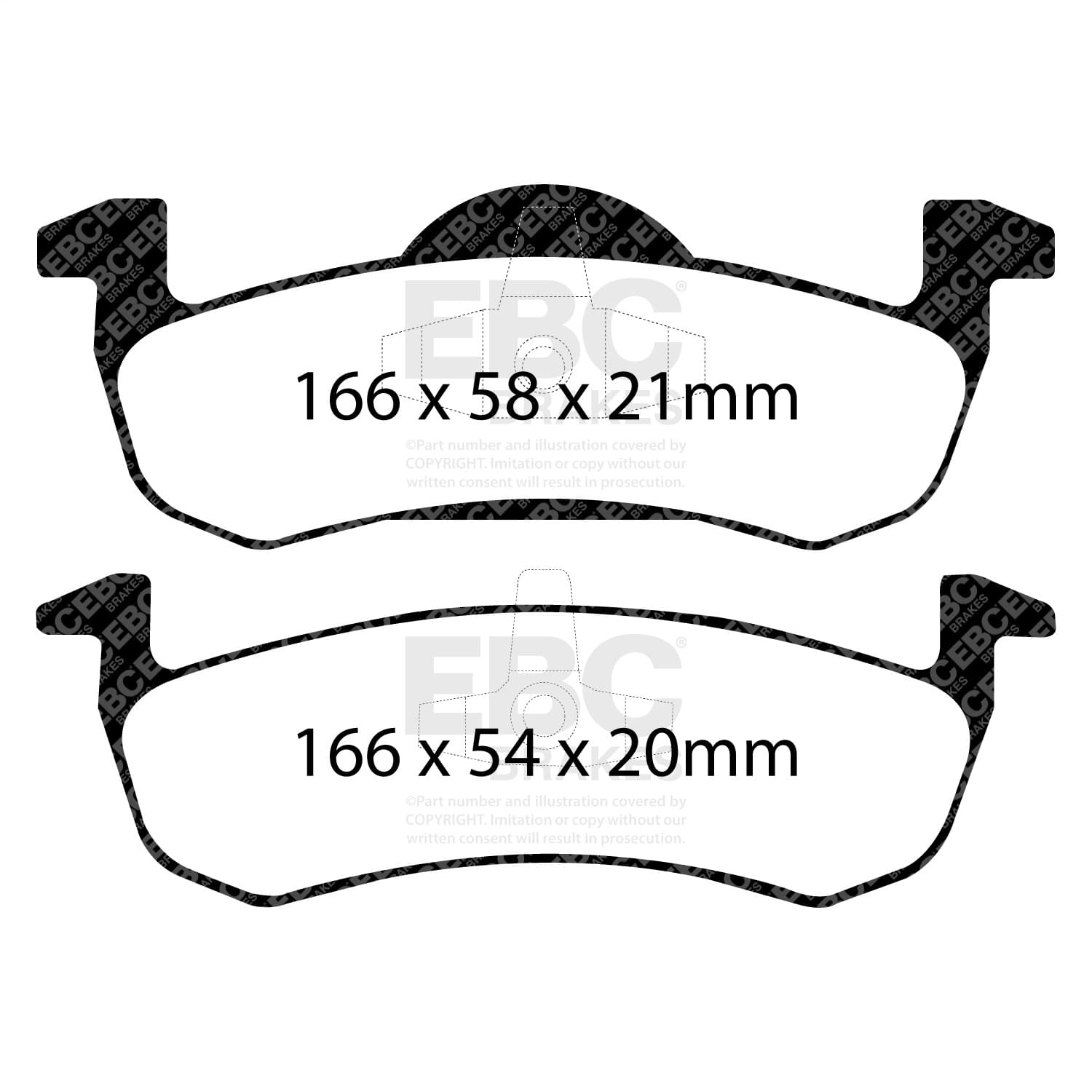 EBC Brakes - DP31804C - Disc Brake Pad image 4