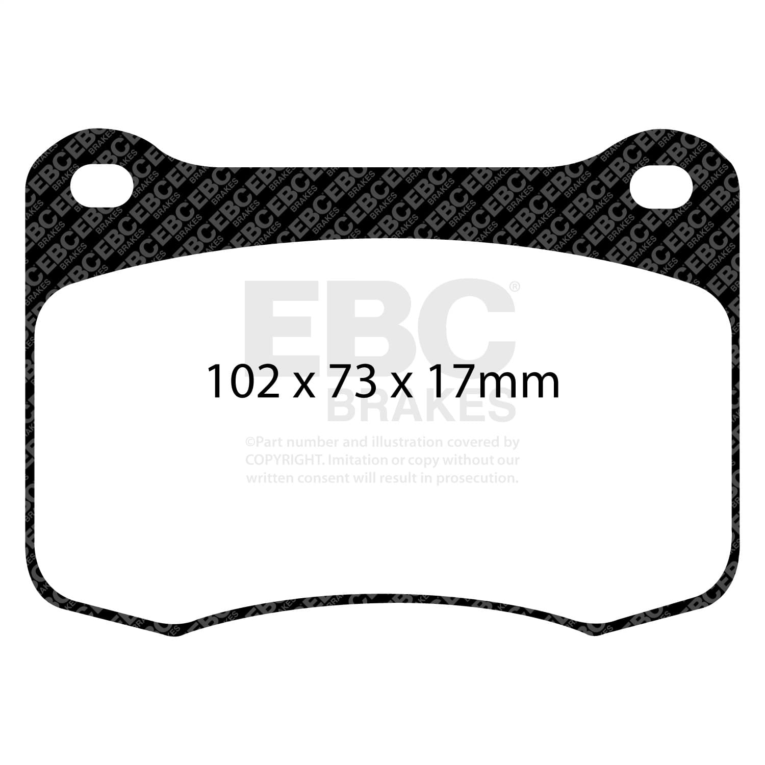 EBC Brakes - DP41820R - Disc Brake Pad image 3