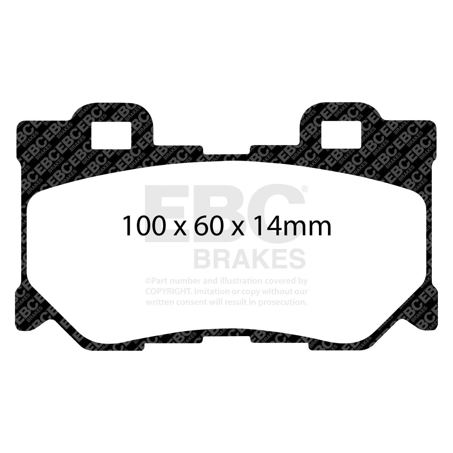 EBC Brakes - DP21824 - Disc Brake Pad image 4