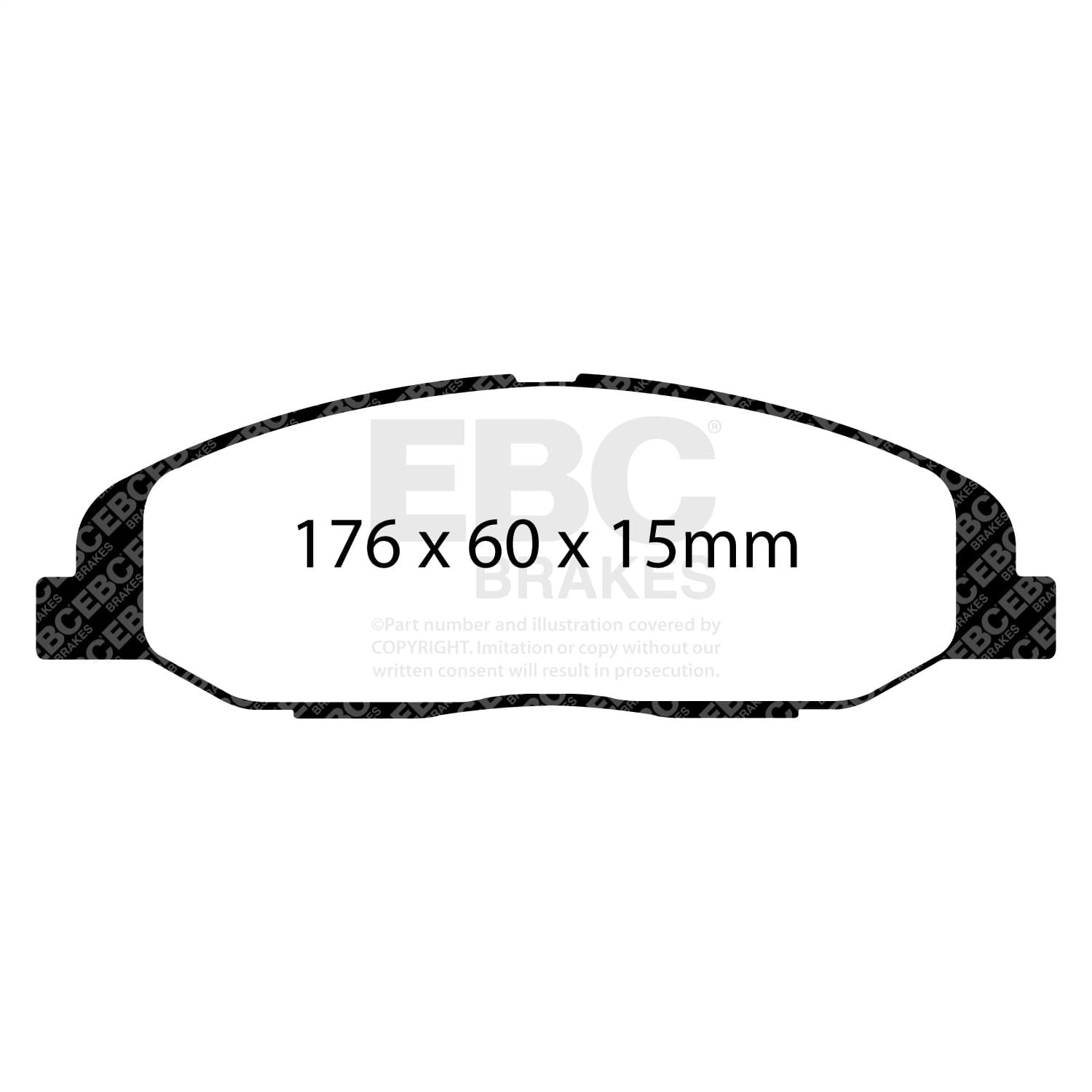 EBC Brakes - DP31827C - Disc Brake Pad image 4