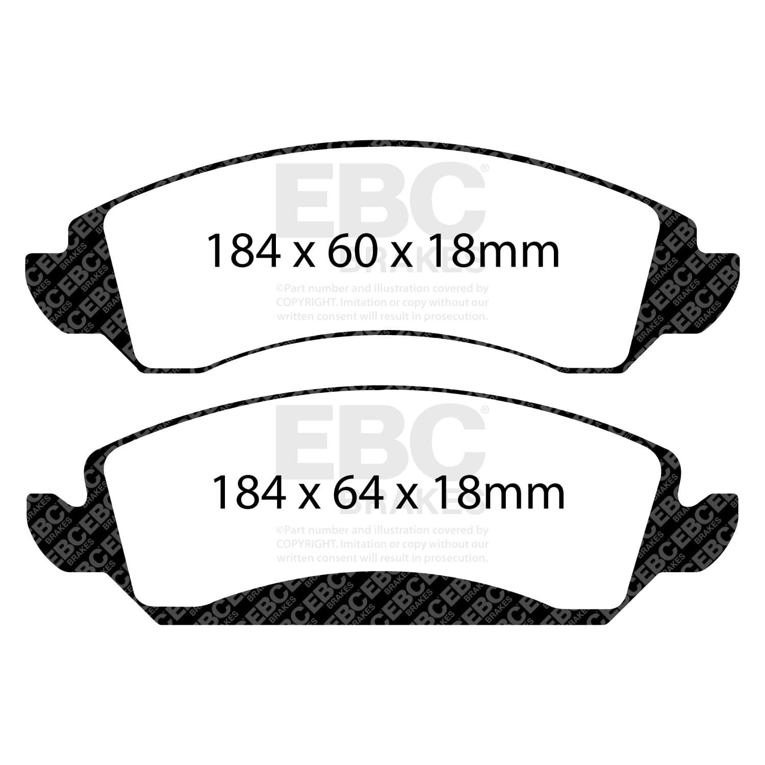 EBC Brakes - DP61830 - Disc Brake Pad image 4