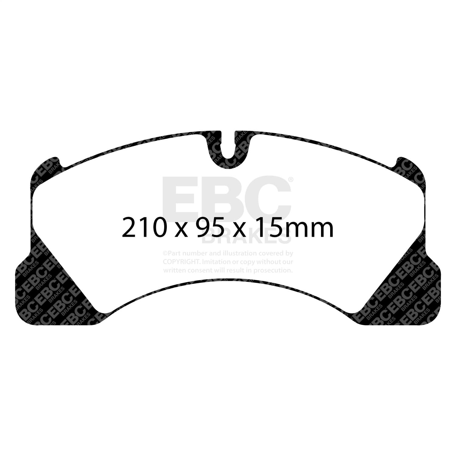 EBC Brakes - DP41835R - Disc Brake Pad image 3