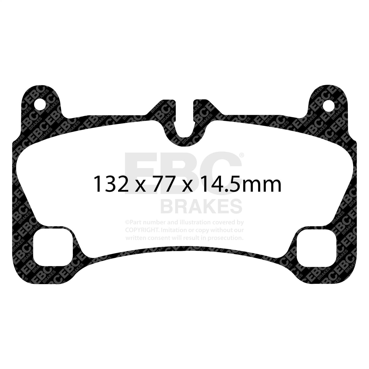 EBC Brakes - DP31836C - Disc Brake Pad image 3