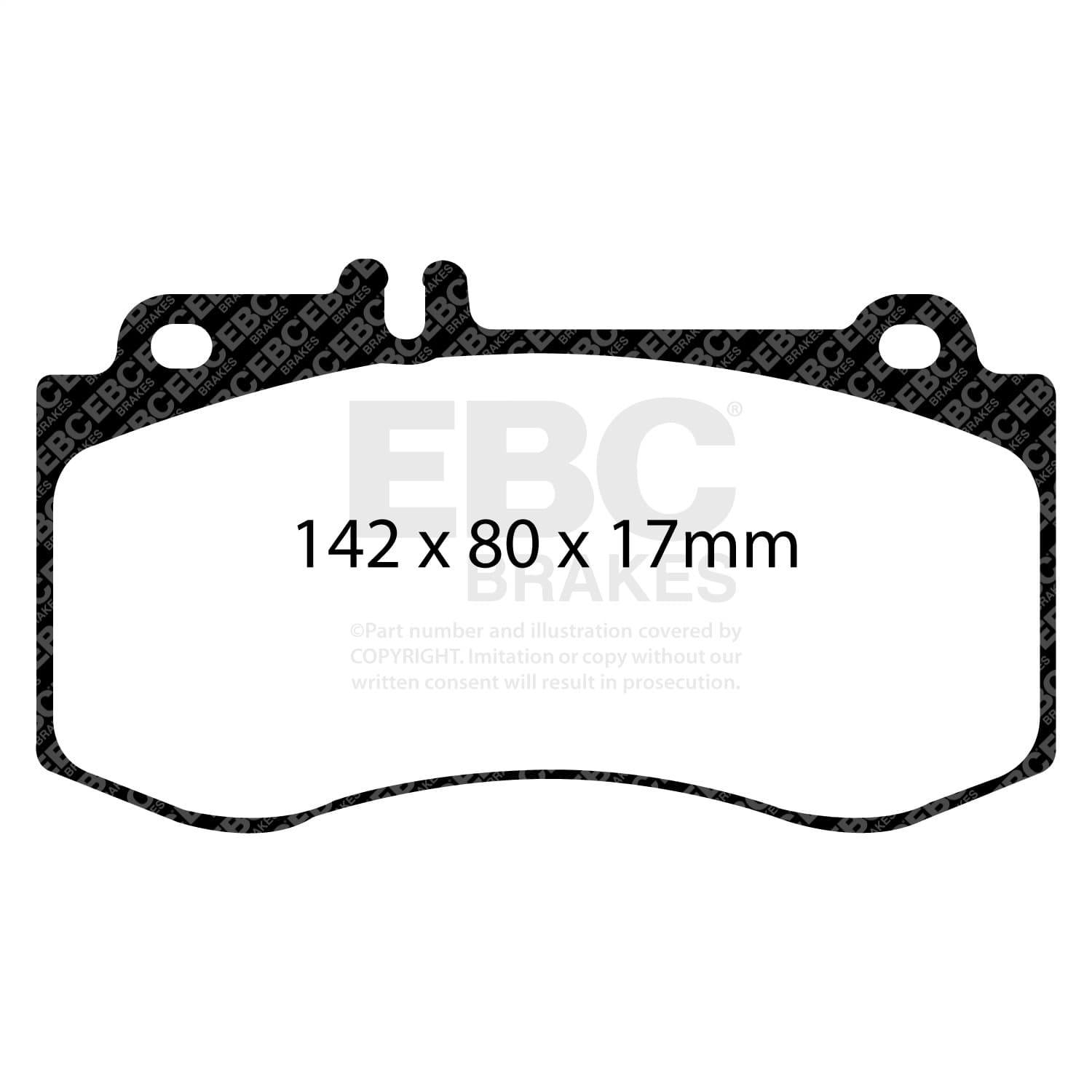 EBC Brakes - DP31857C - Disc Brake Pad image 3