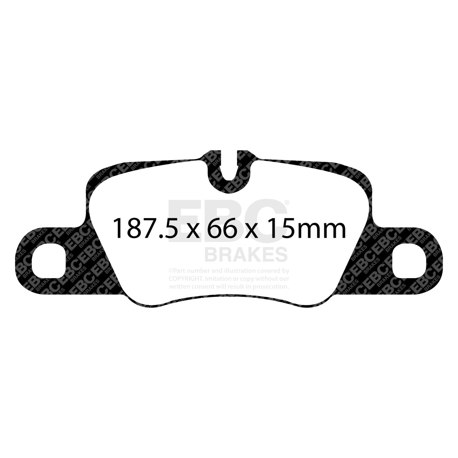 EBC Brakes - DP31858C - Disc Brake Pad image 4