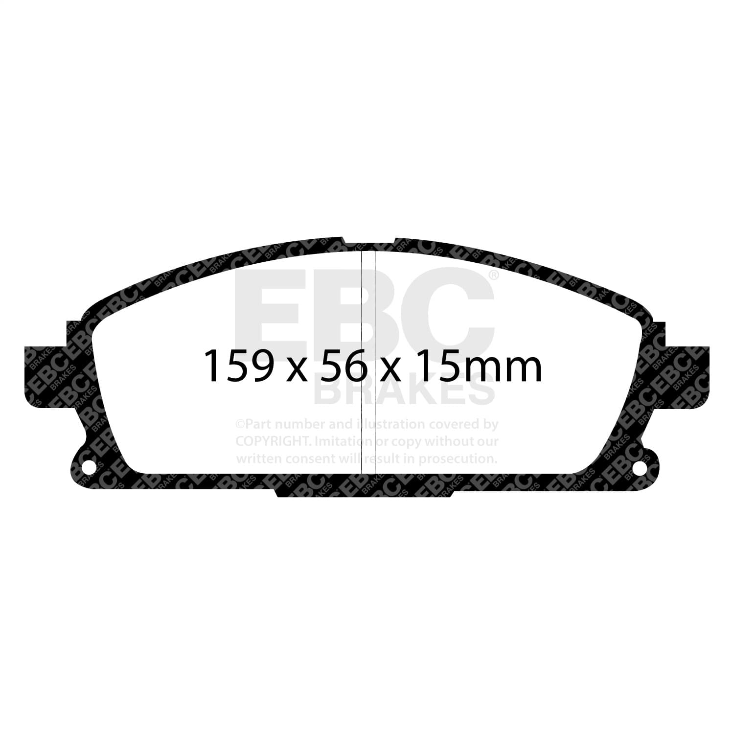 EBC Brakes - DP41861R - Disc Brake Pad image 5