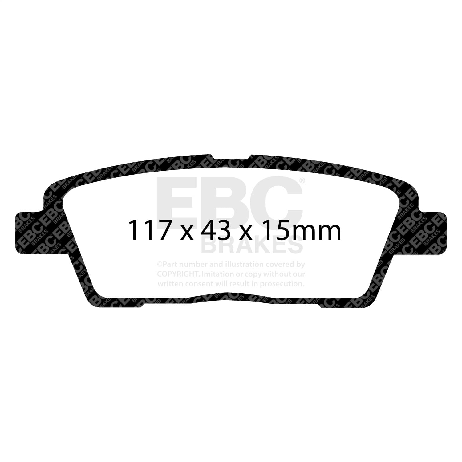 EBC Brakes - DP21881 - Disc Brake Pad image 5