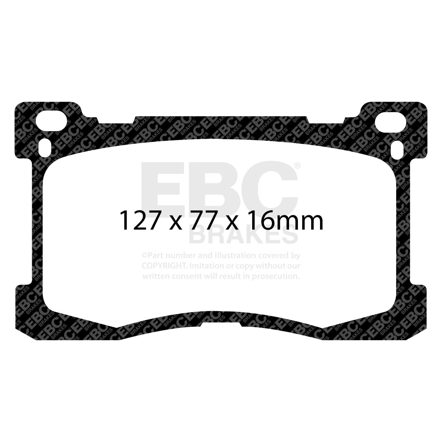 EBC Brakes - DP31882C - Disc Brake Pad image 4