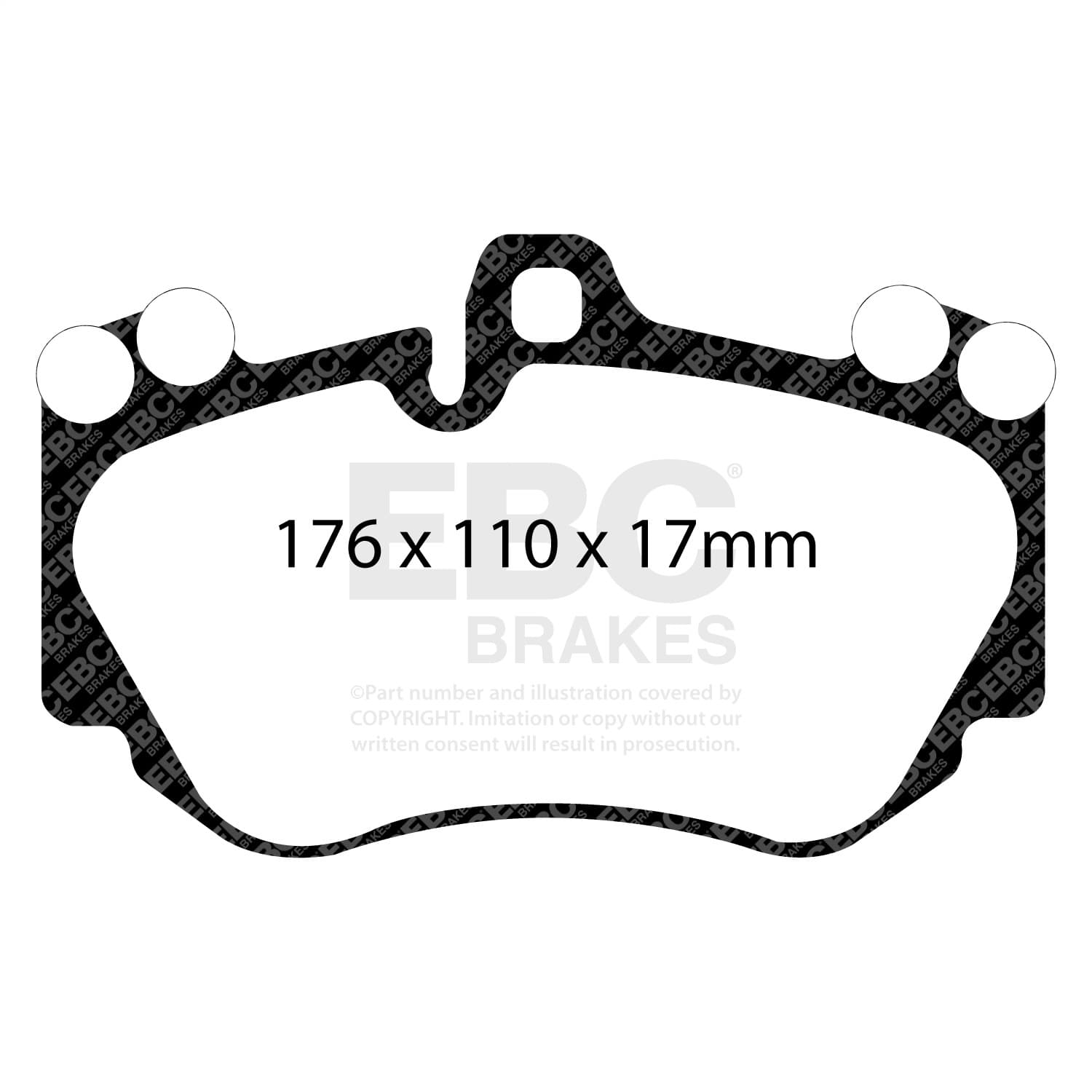 EBC Brakes - DP31905C - Disc Brake Pad image 4