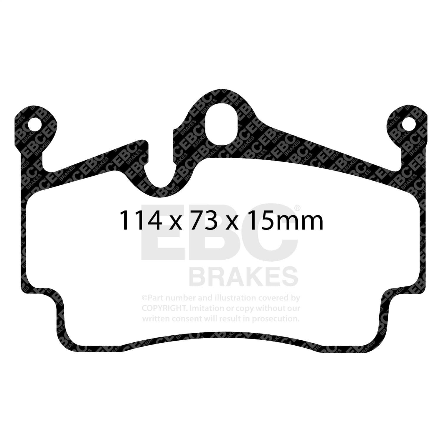 EBC Brakes - DP51920NDX - Disc Brake Pad image 5