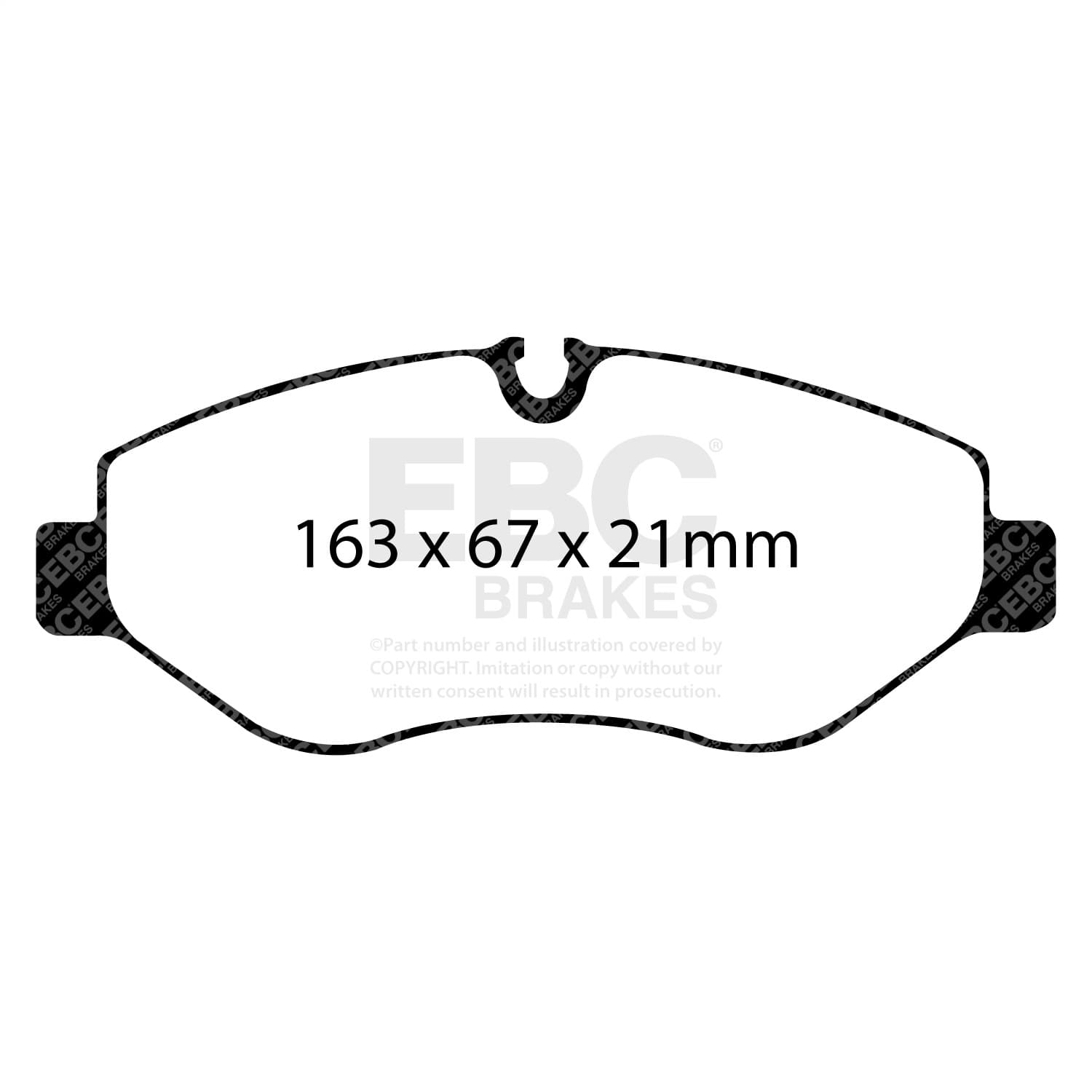 EBC Brakes - DP61926 - Disc Brake Pad image 5