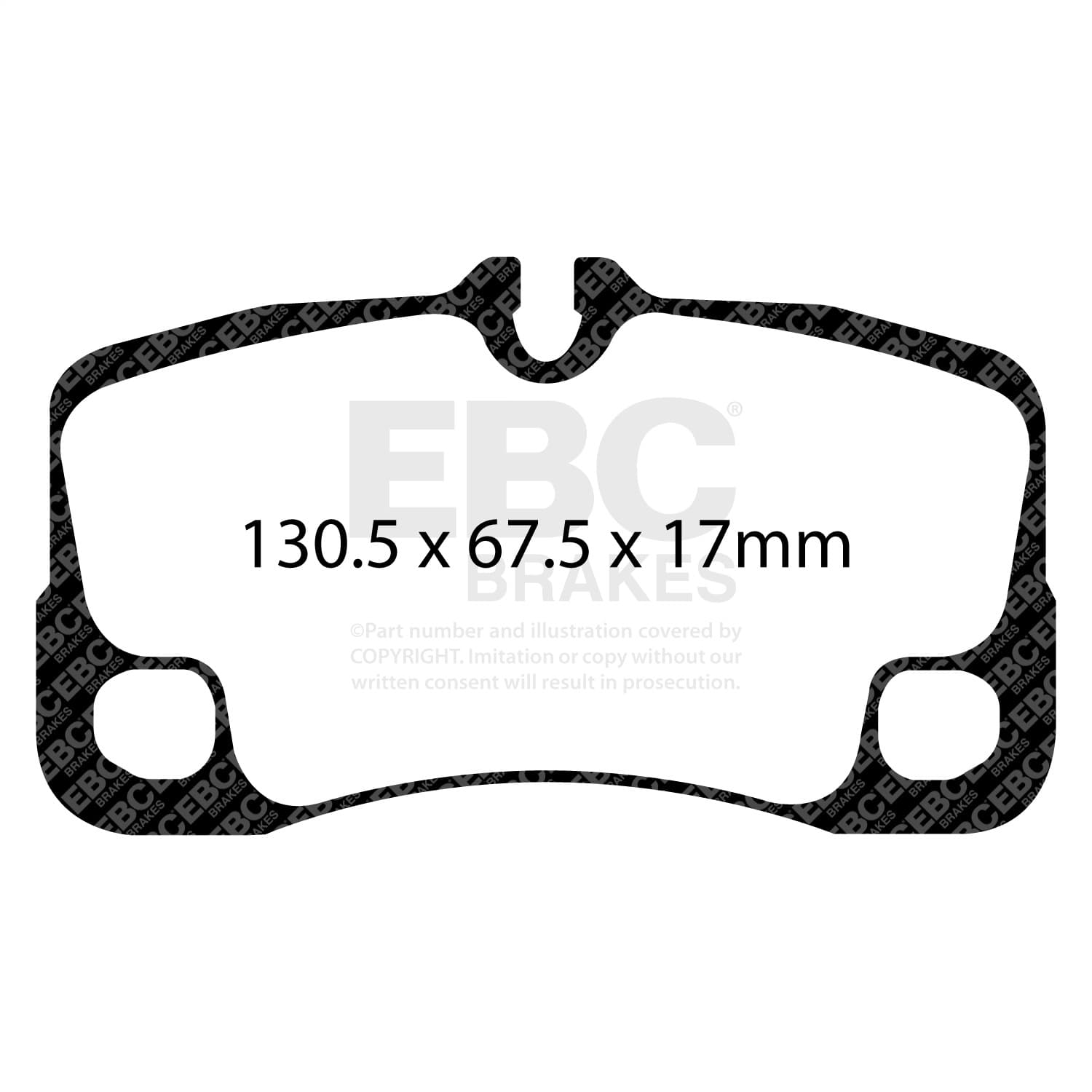 EBC Brakes - S11KR1510 - Rear - Disc Brake Pad and Rotor Kit image 3