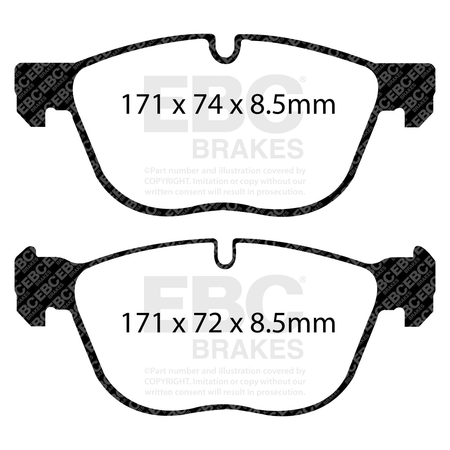 EBC Brakes - DP41938R - Disc Brake Pad image 4