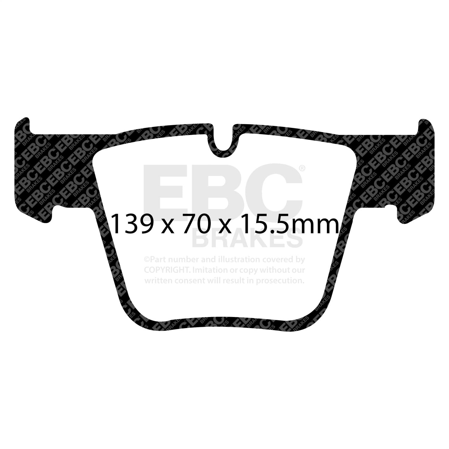 EBC Brakes - DP41941R - Disc Brake Pad image 5