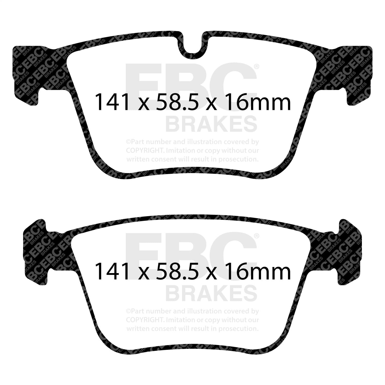 EBC Brakes - DP41942R - Disc Brake Pad image 5