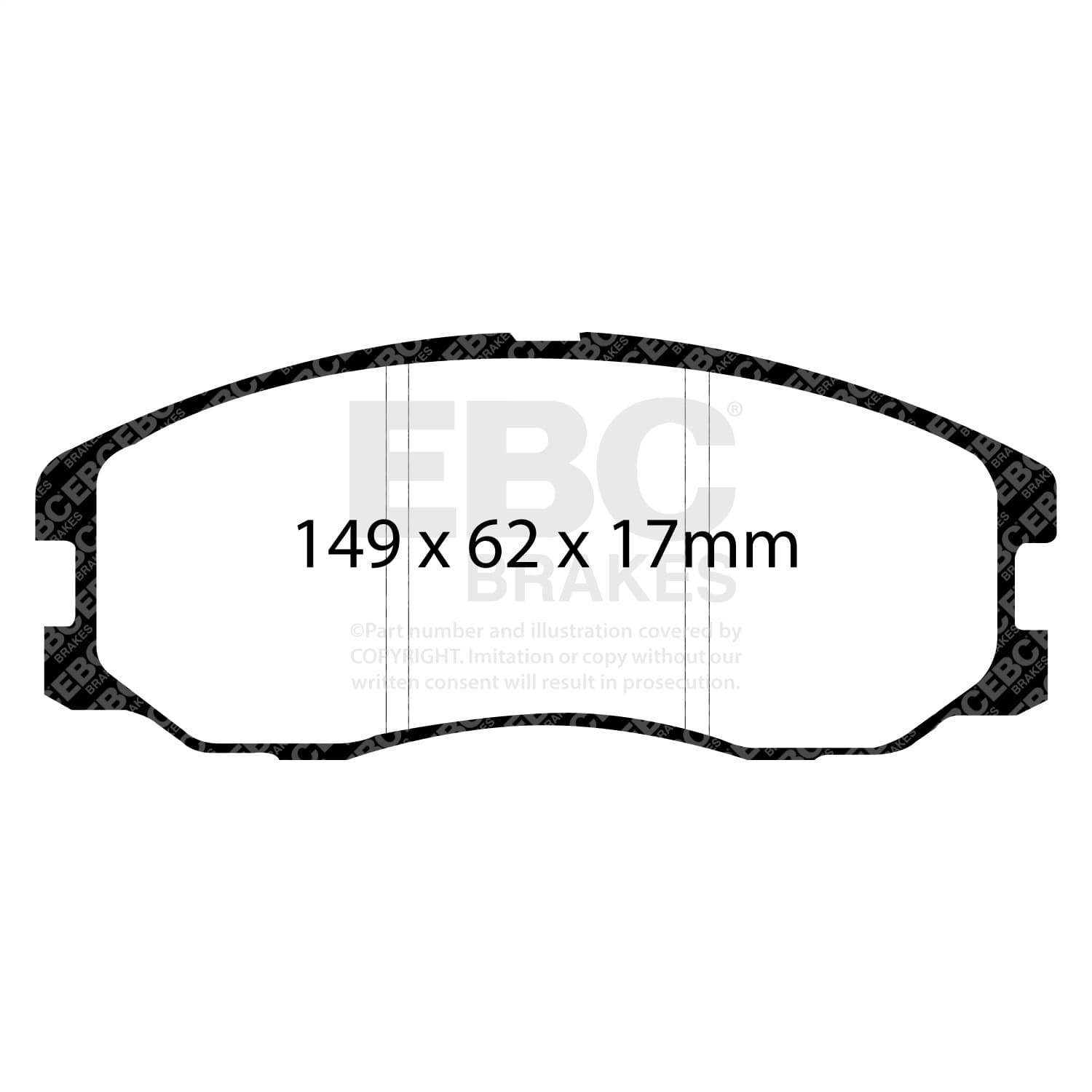 EBC Brakes - DP41975R - Disc Brake Pad image 4