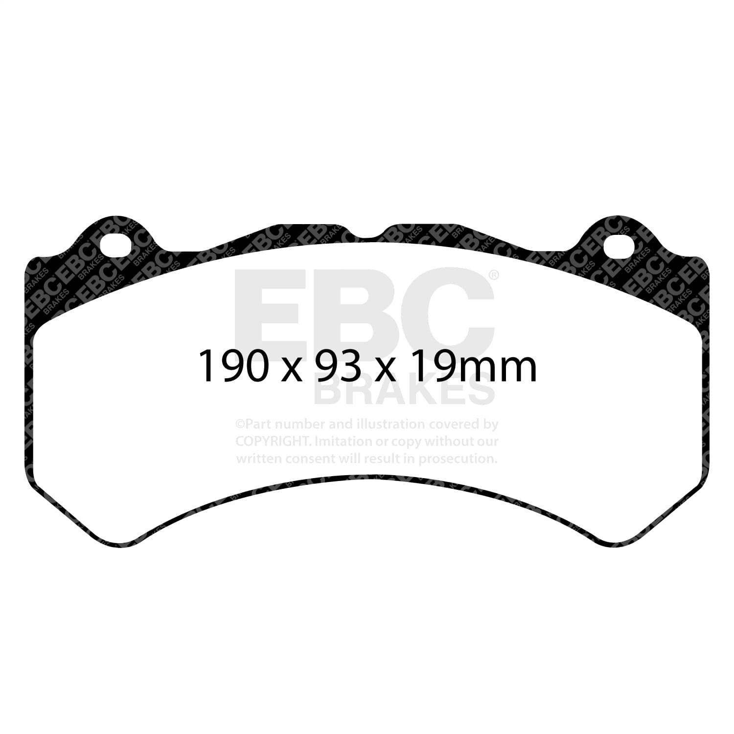 EBC Brakes - DP51983NDX - Disc Brake Pad image 3