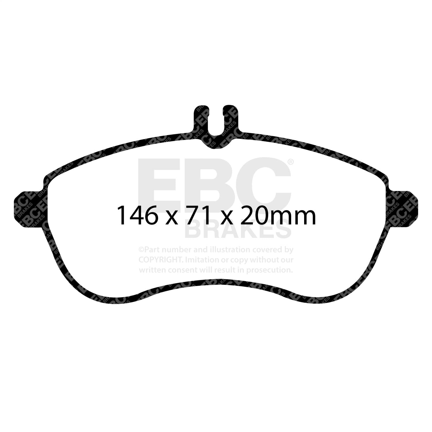EBC Brakes - DP21989 - Disc Brake Pad image 4