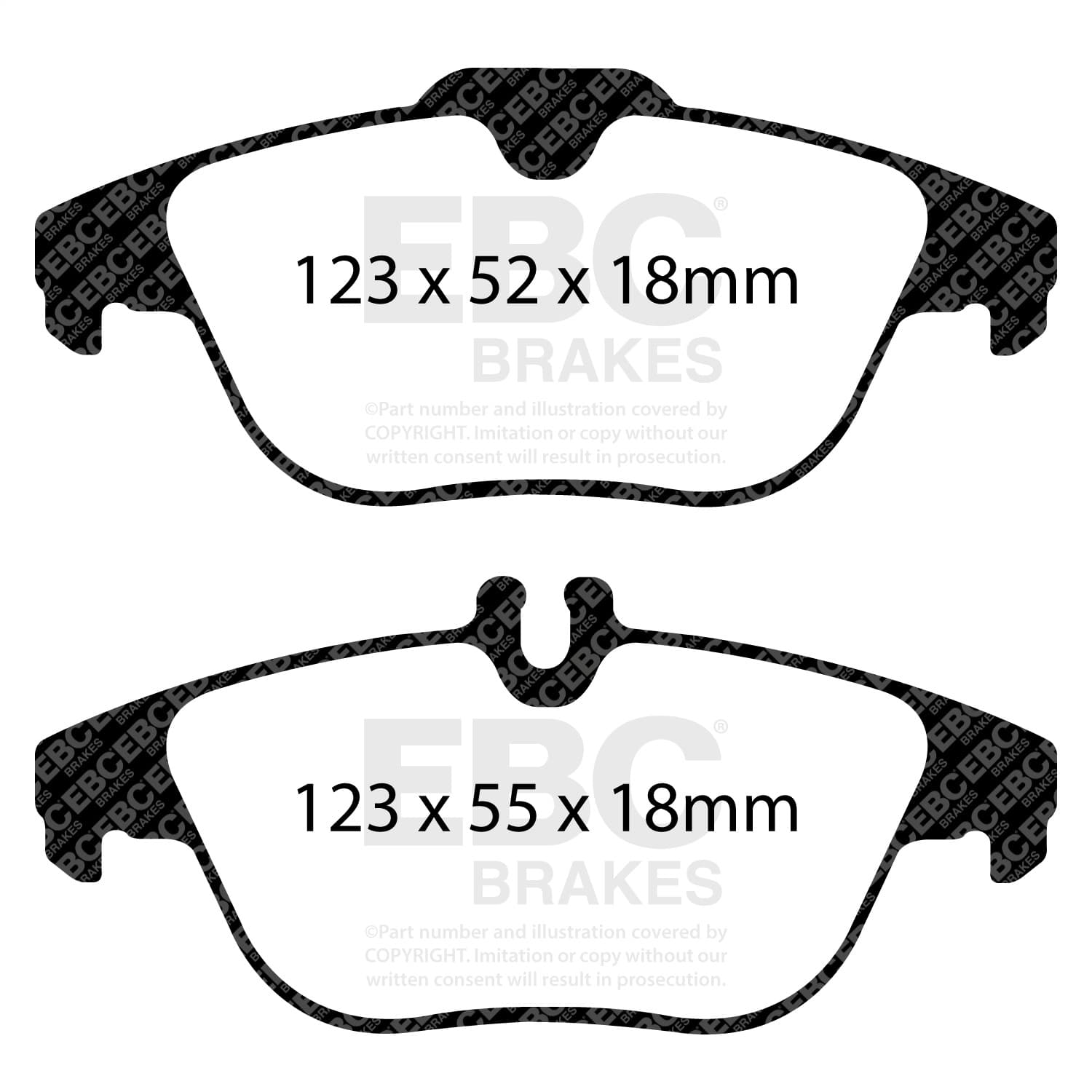 EBC Brakes - DP31990C - Disc Brake Pad image 3