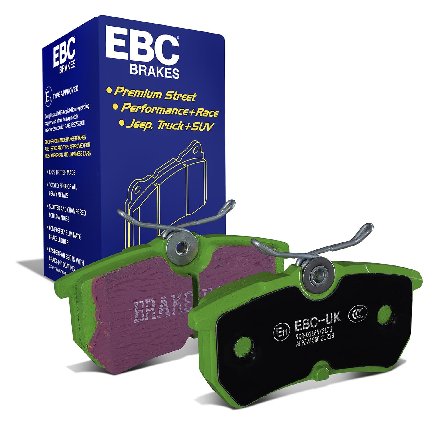 EBC Brakes - DP21218 - Disc Brake Pad image 1