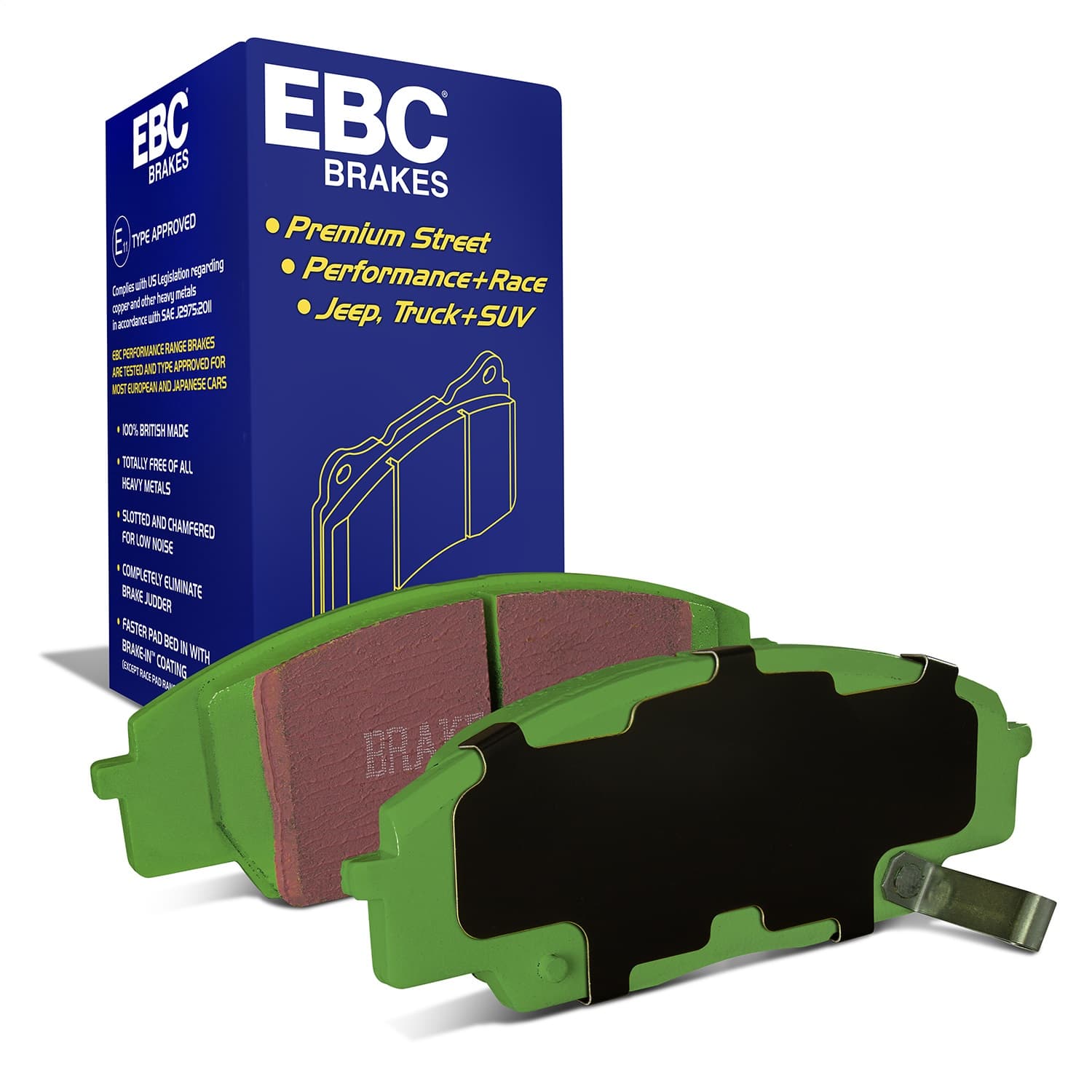 EBC Brakes - DP21254 - Disc Brake Pad image 1