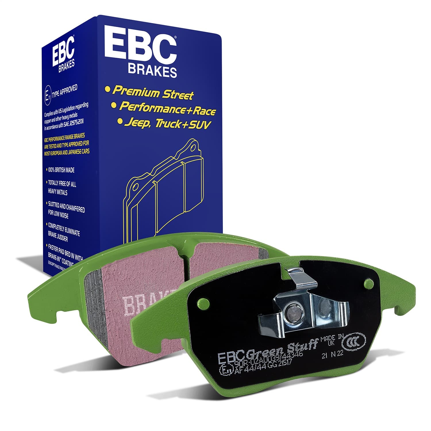 EBC Brakes - DP21517 - Disc Brake Pad image 1