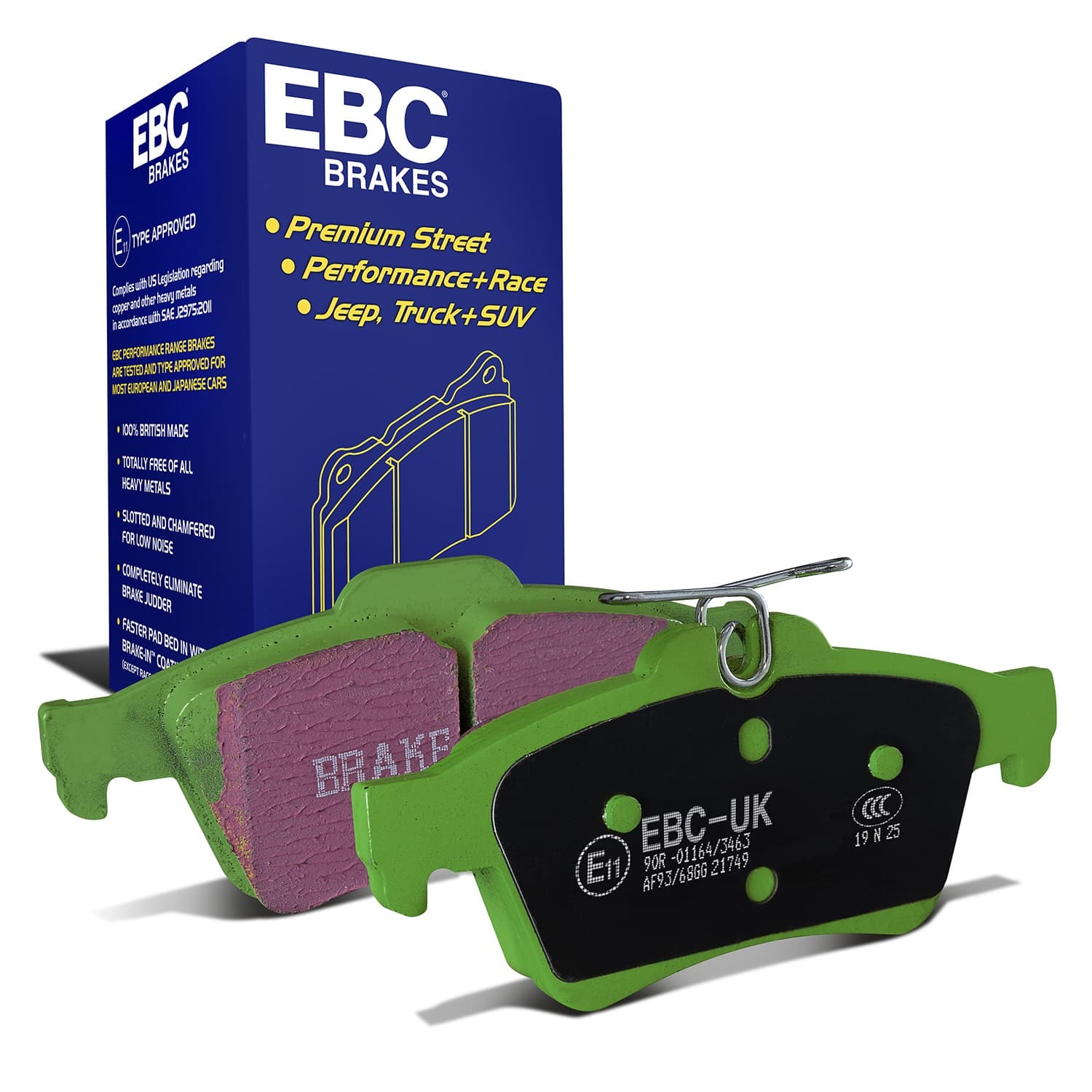 EBC Brakes - DP21749 - Disc Brake Pad image 1