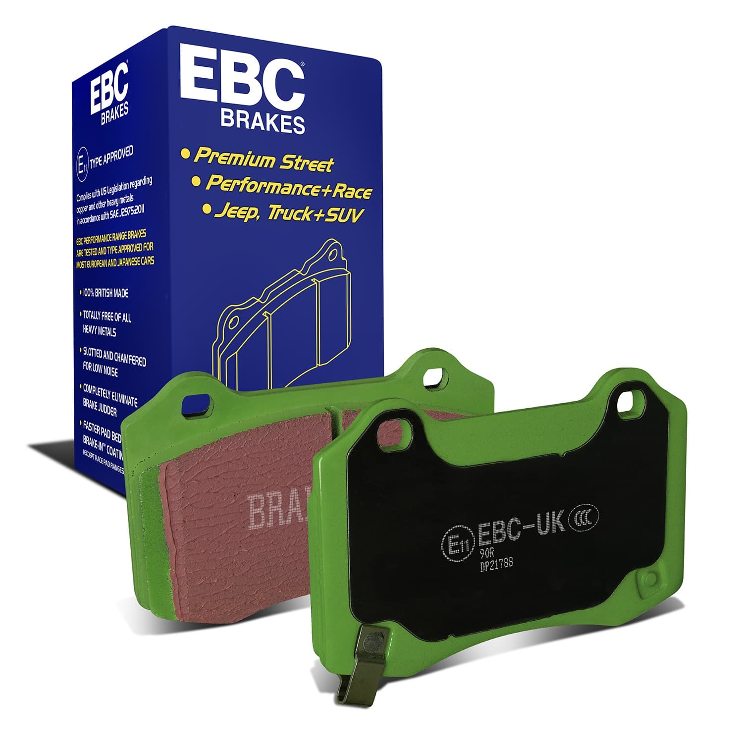 EBC Brakes - DP21788 - Disc Brake Pad image 1