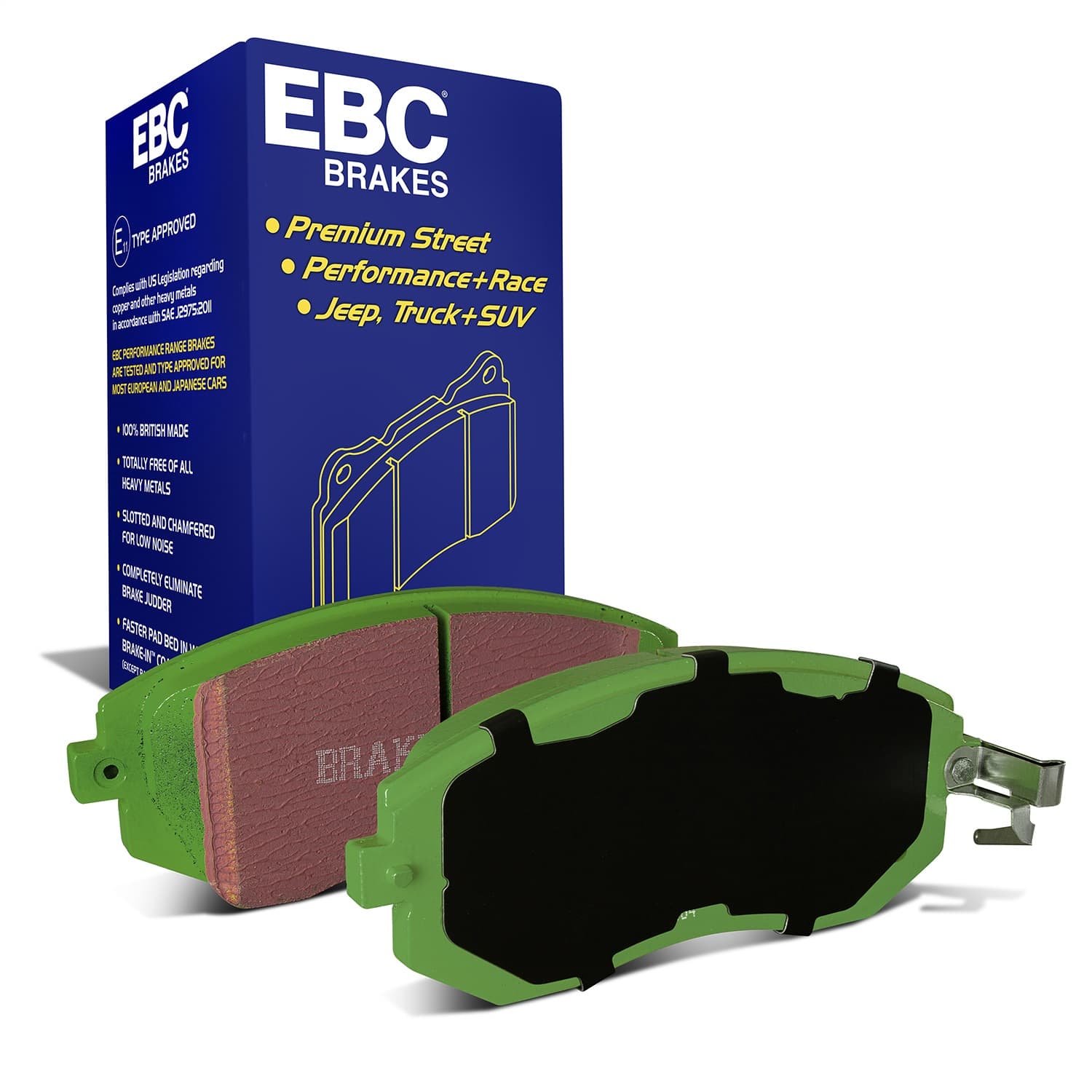 EBC Brakes - DP21884 - Disc Brake Pad image 1