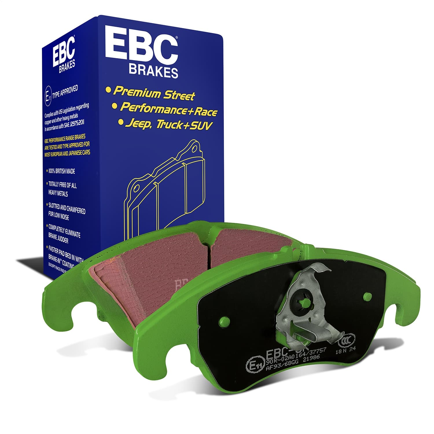 EBC Brakes - DP21986 - Disc Brake Pad image 1