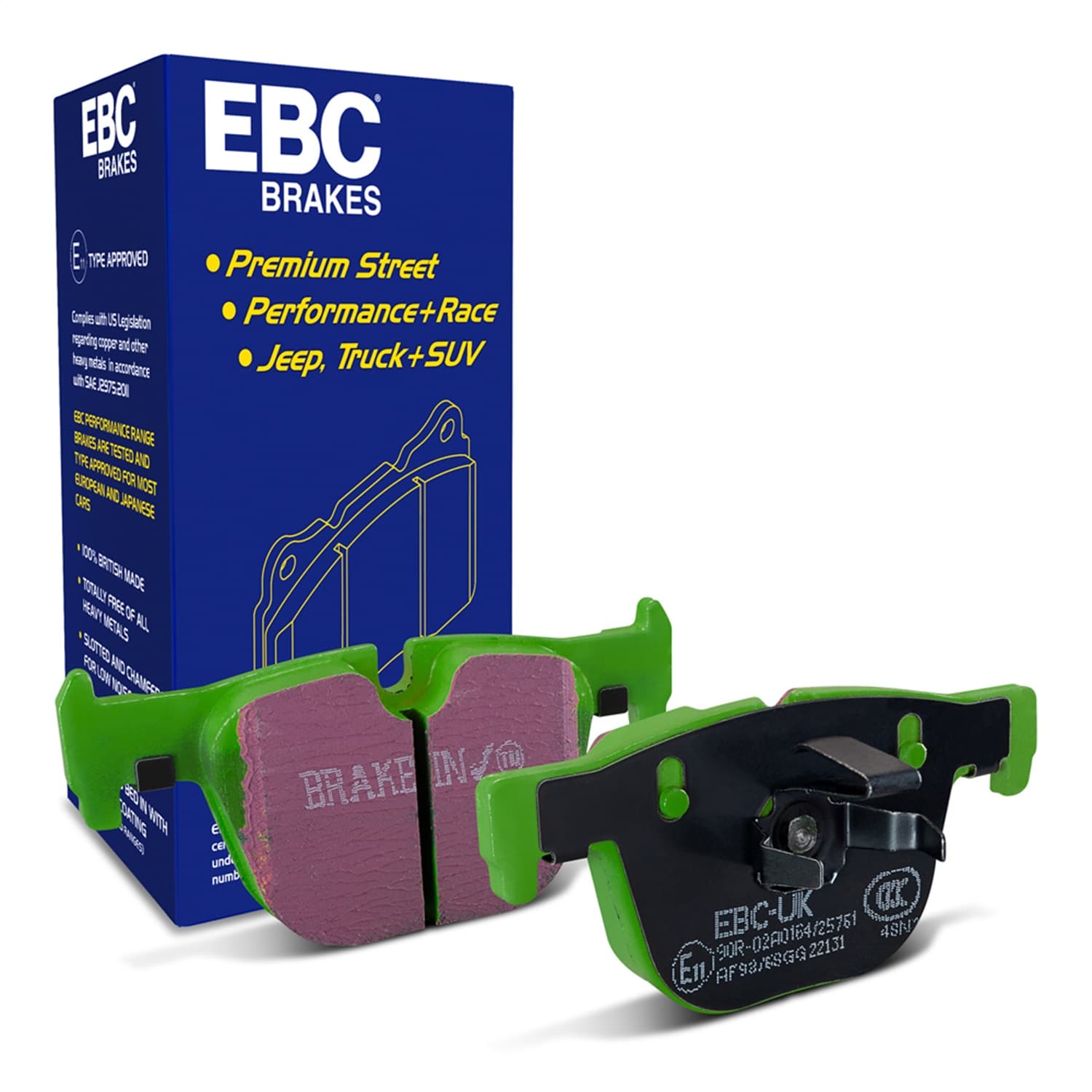 EBC Brakes - DP22131 - Disc Brake Pad image 1