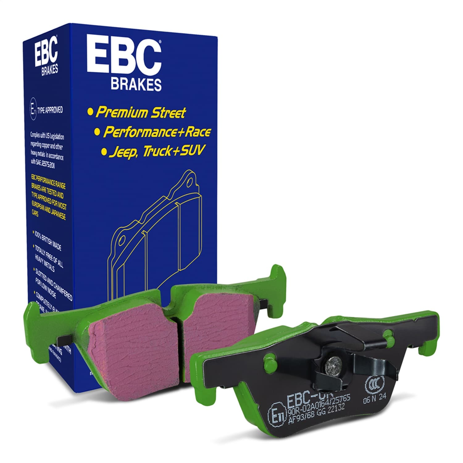EBC Brakes - DP22132 - Disc Brake Pad image 1