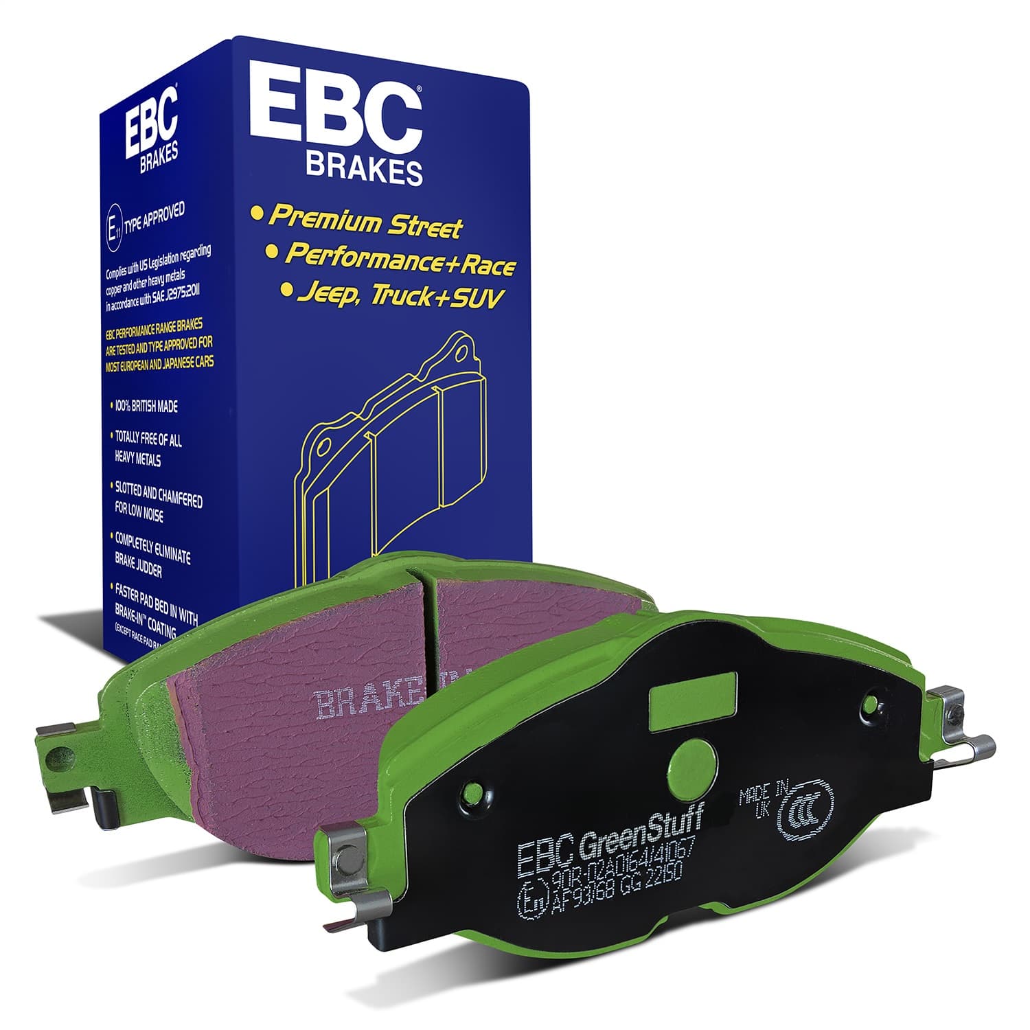 EBC Brakes - DP22150 - Disc Brake Pad image 1