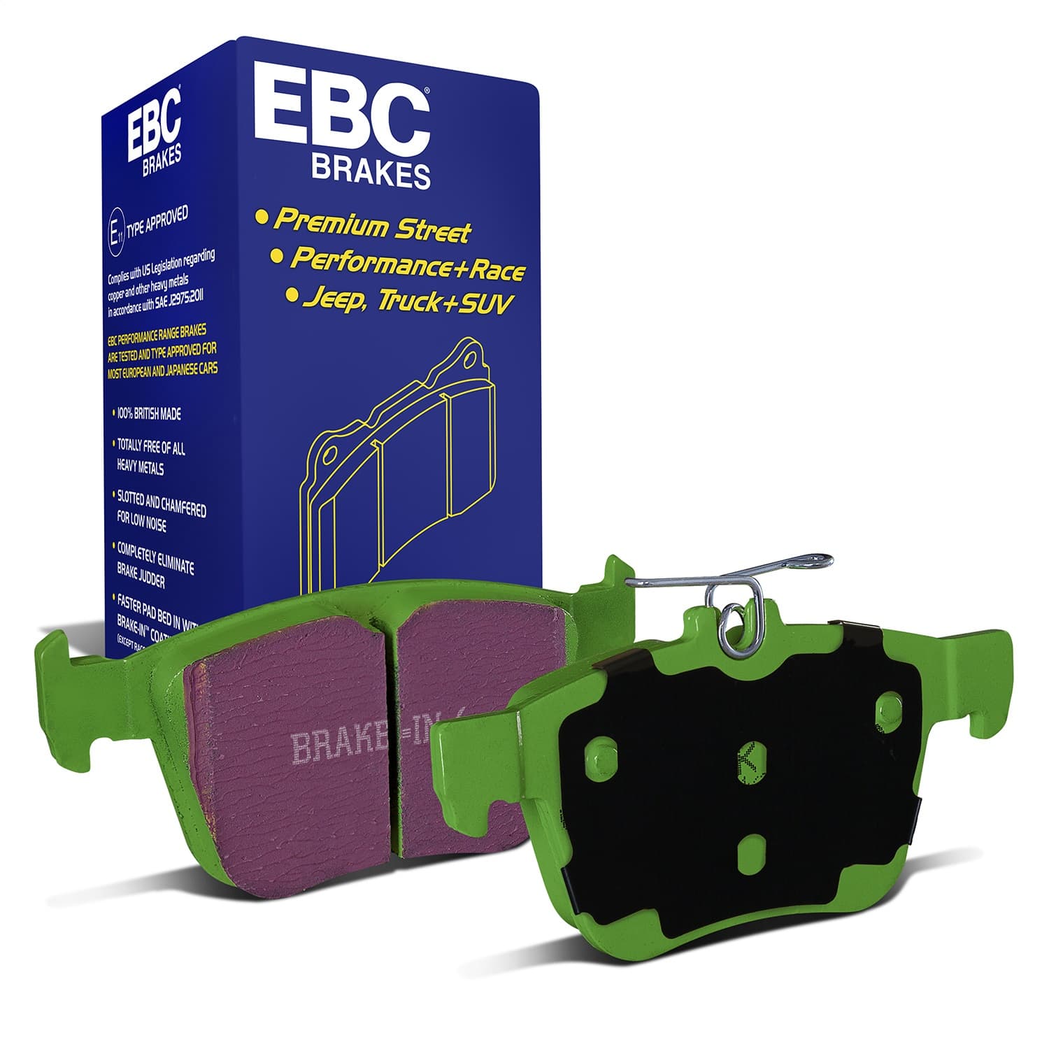 EBC Brakes - DP22153 - Disc Brake Pad image 1
