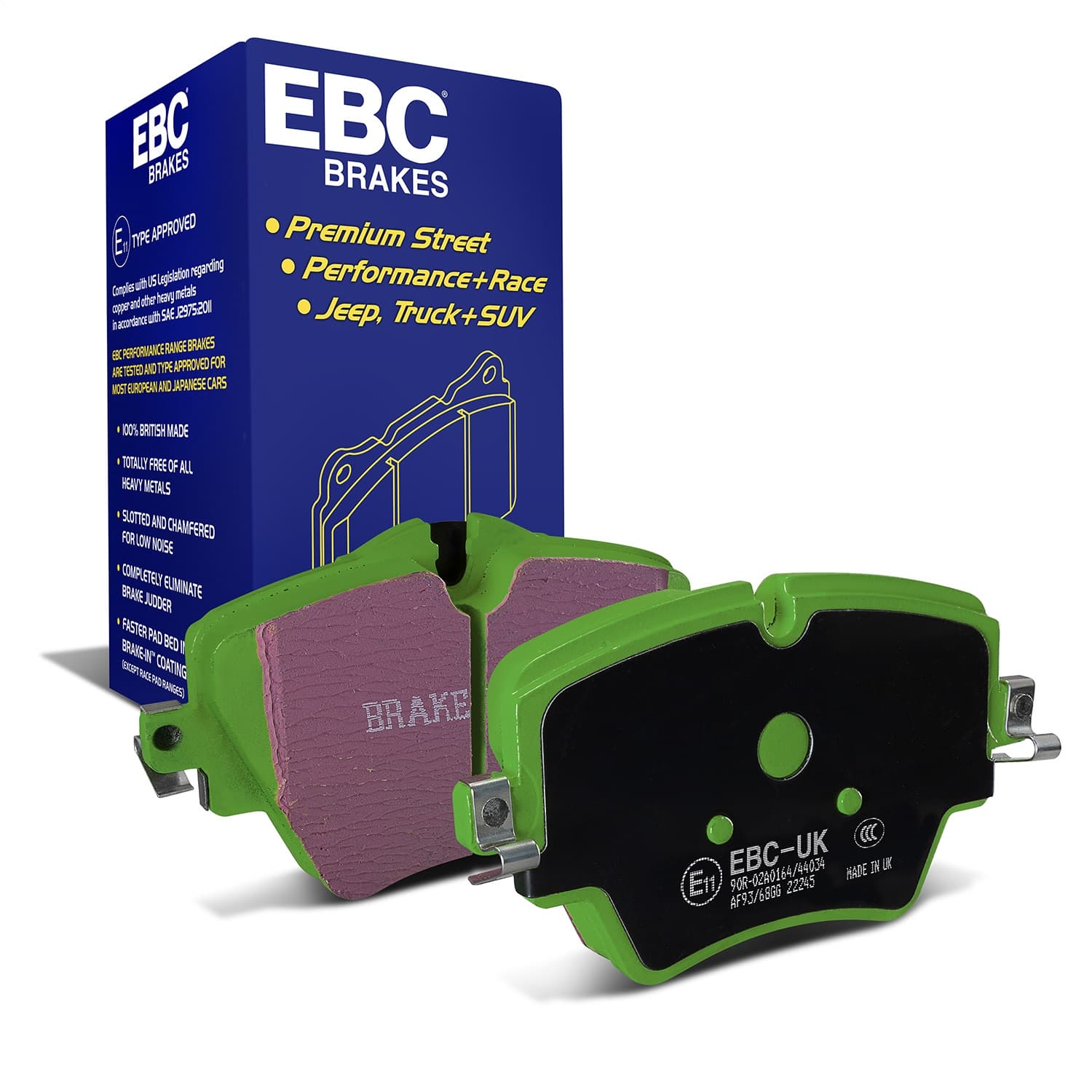 EBC Brakes - DP22245 - Disc Brake Pad image 1