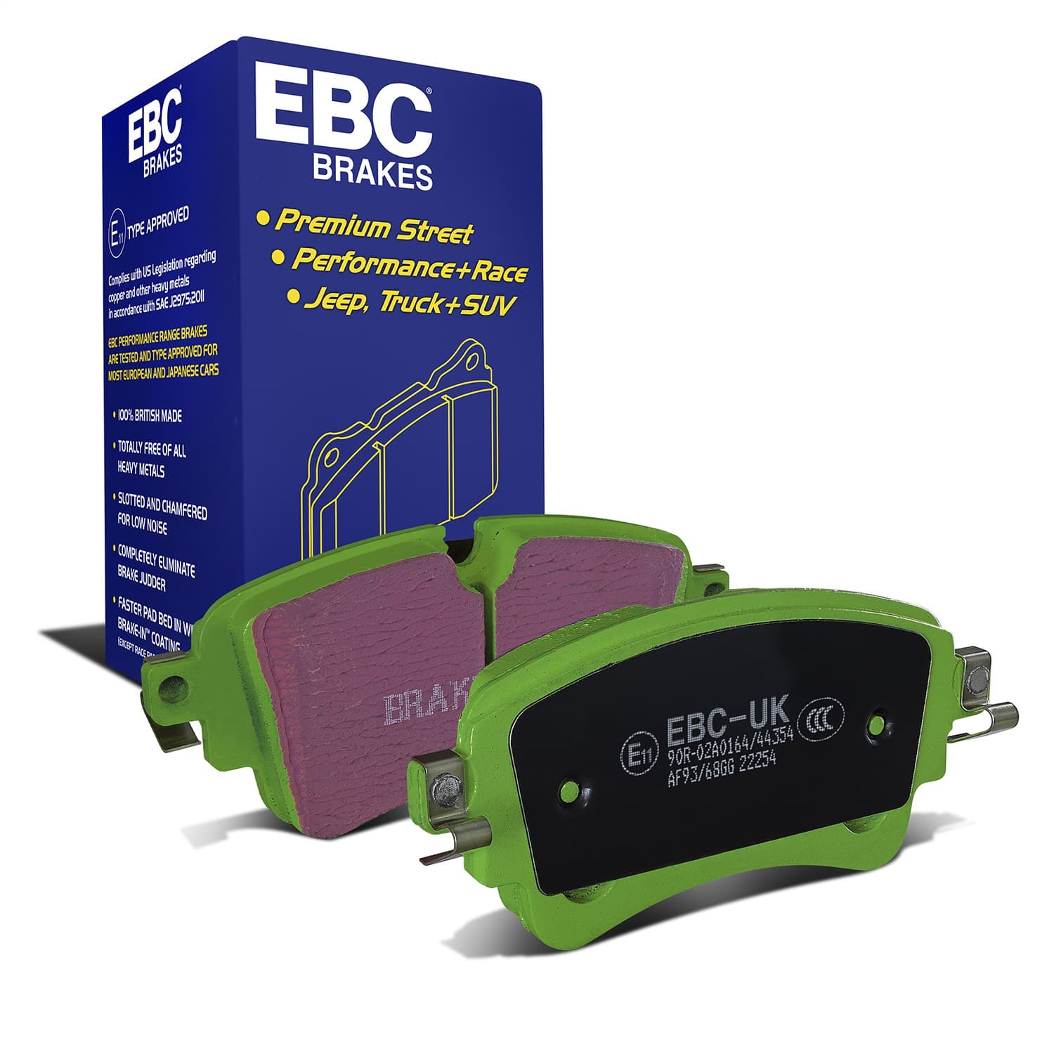 EBC Brakes - DP22254 - Disc Brake Pad image 1