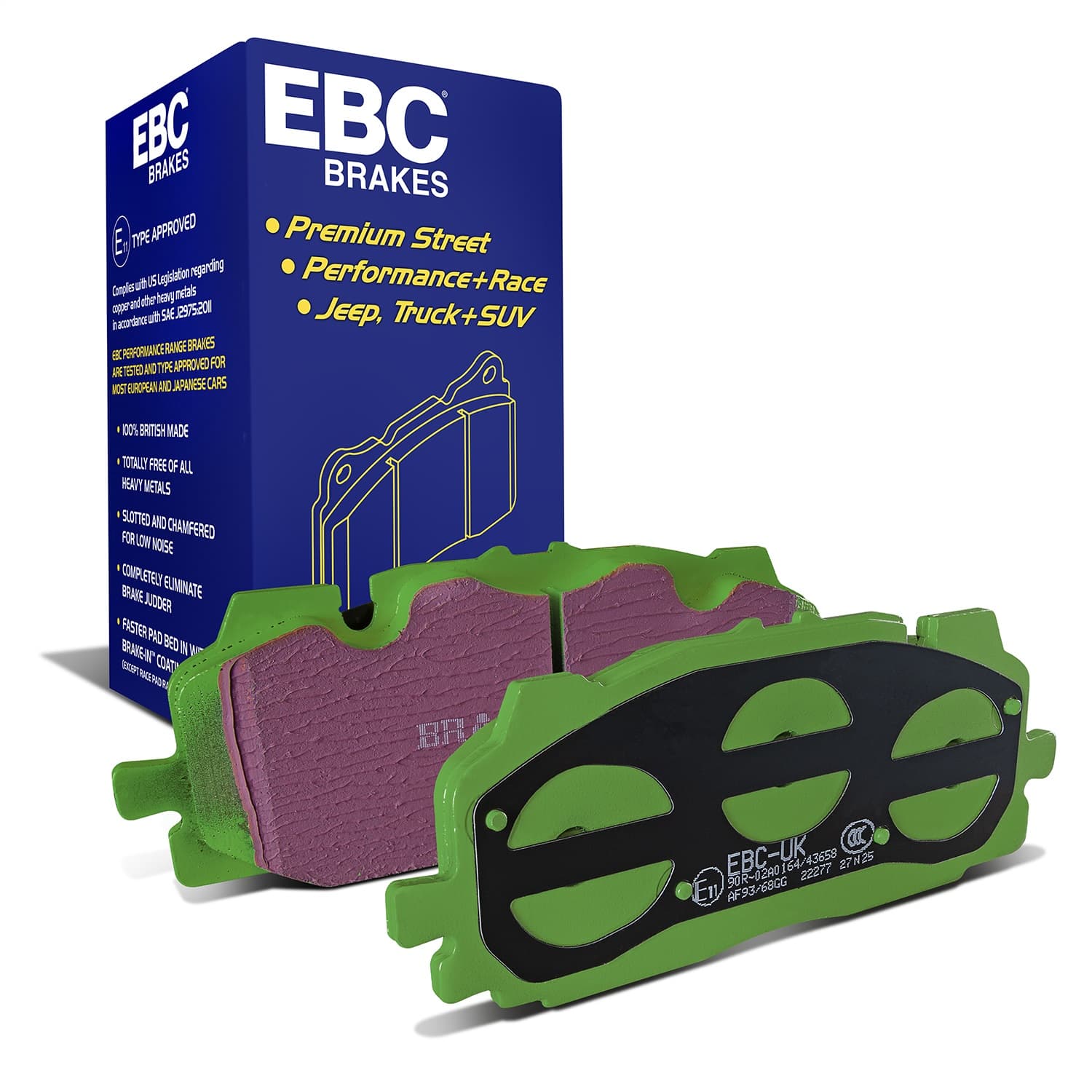 EBC Brakes - DP22277 - Disc Brake Pad image 1